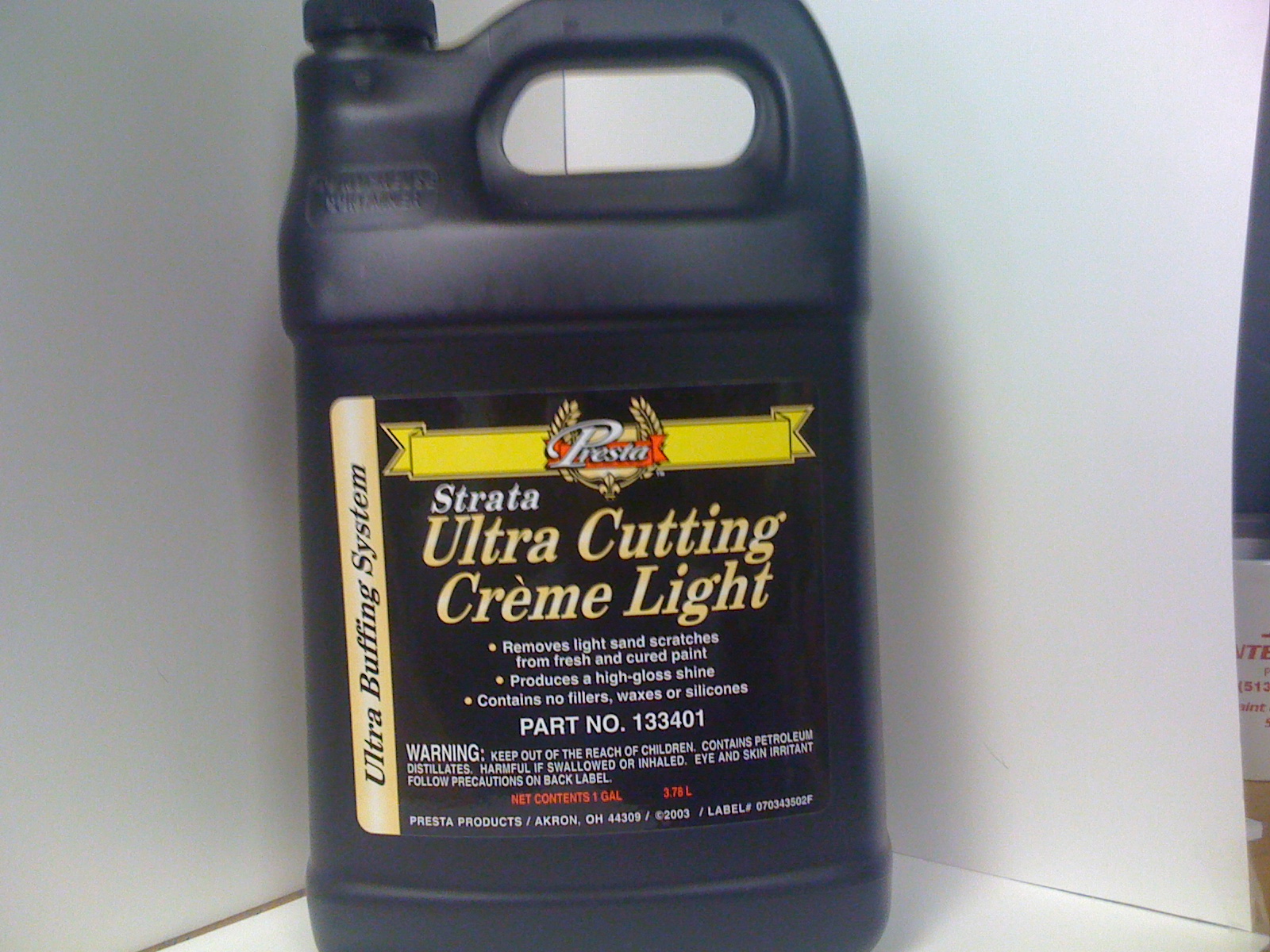 Presta Ultra Cutting Creme Light Gal.