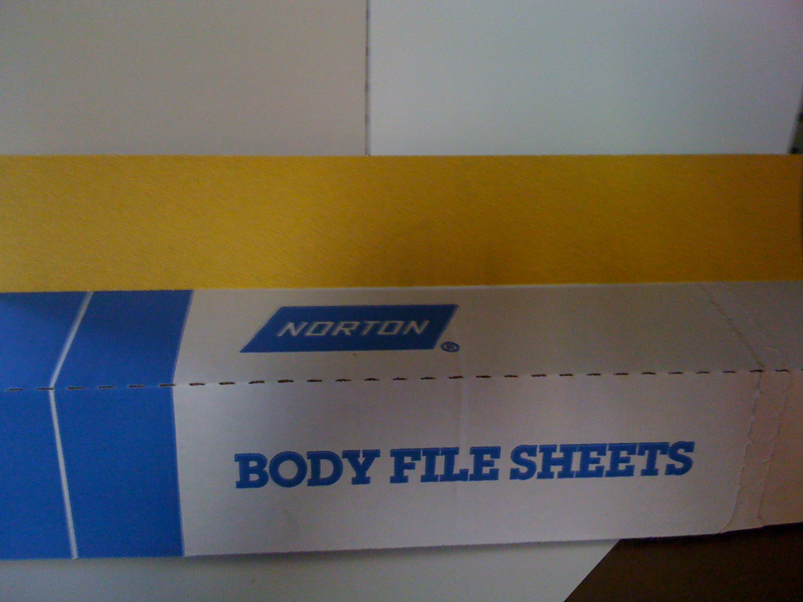 Norton Gold Stick It 80 Grit Board Paper 2 3/4 x 16 1/2 50 Pc.